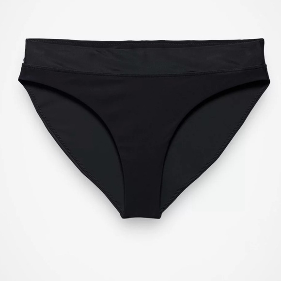 New With Tags prAna Black Summer Wave Bikini Bottoms Size Medium - Picture 2 of 11